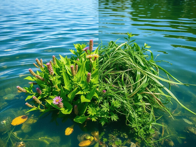 Distinguishing Between Native and Invasive Aquatic Weeds