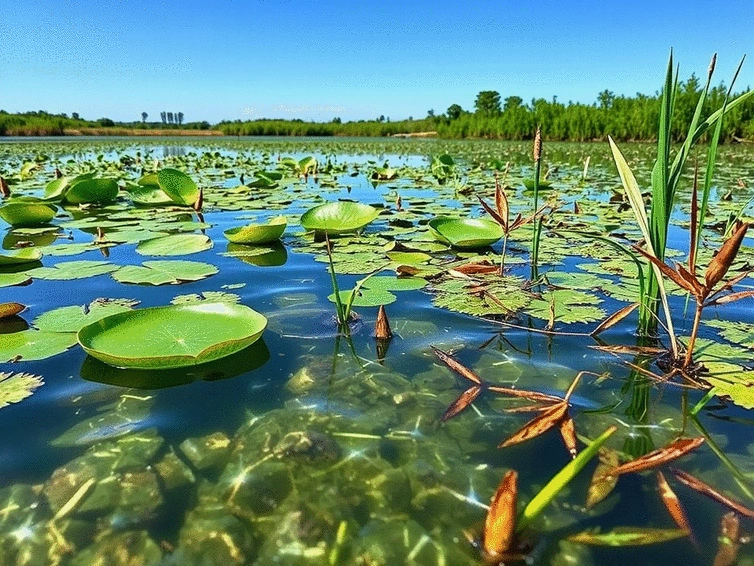 The Role of Aquatic Weeds in Accelerating Lake and Pond Aging (Eutrophication)